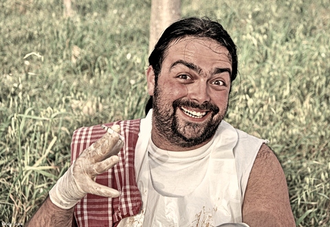 The happy butcher