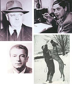 patru_manifeste Din colțul de stânga sus în sensul acelor de ceasornic: Whittaker Chambers, Arthur Koestler, Jan Valtin, Viktor Kravcenko (sursa: johnvfleming.com)
