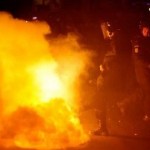 Proteste violente la Bucuresti - sursa foto. bzi.ro