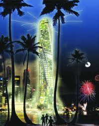Dubai rotating building
