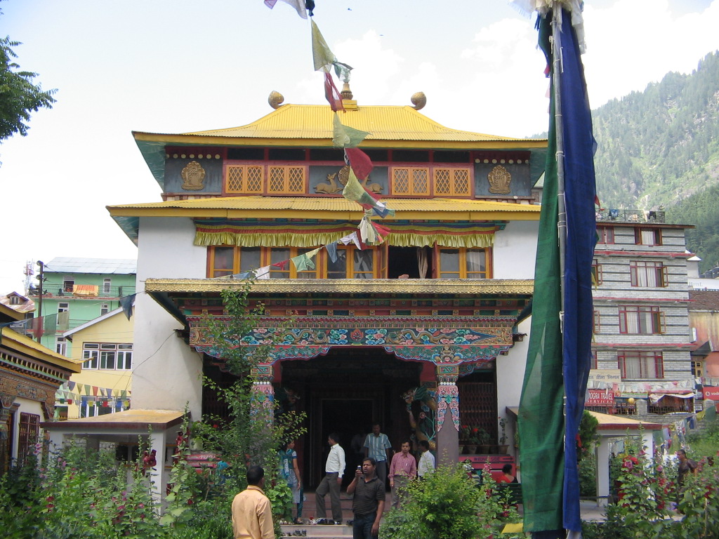 manastire tibetana - Manali1