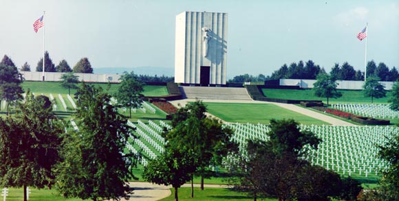 Cimitirul american Lorraine, Franta... 10.489 de soldati americani si-au dat viata