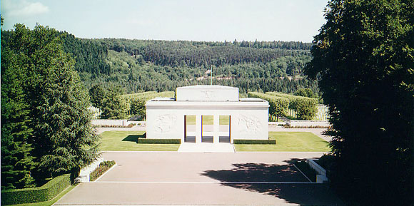 Cimitirul american de la Epinal, Franta...5525 de soldati americani si-au dat viata 